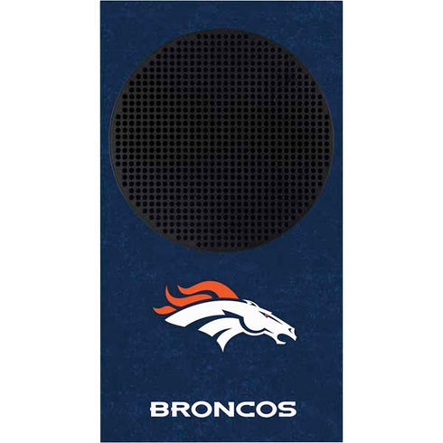 NFL Denver Broncos - Distressed Xbox Series S Console Skin